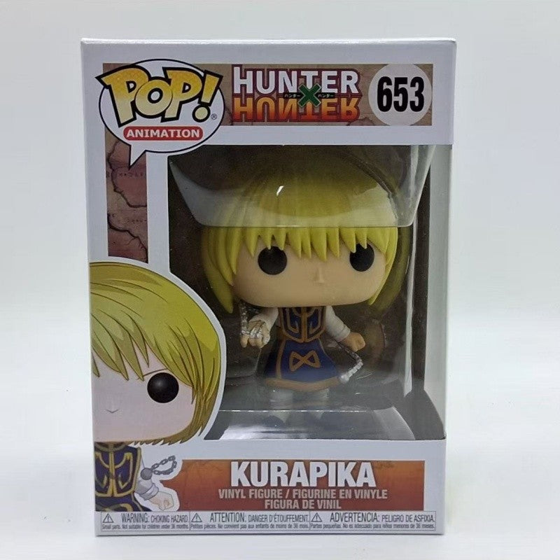 Hunter X Hunter Funko Pop Action Doll Model Anime Killua Zoldyck Kite Bisky Netero Sculpture Dolls Limited Edition Model Toys