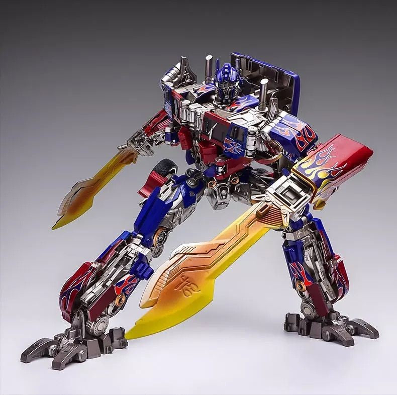 Brinquedos Robô Transformável 30CM Optimus Prime Star Commander Magatron Carro Bumblebe Boneco de Ação do Filme Modelo Anime de Deformação