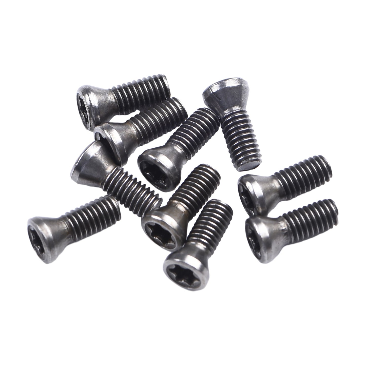 10 Peças Parafusos Torx M2.5 M3.5 Para Substituir Pastilhas de Metal Duro Ferramentas de Torno CNC Oficina Ferramentas Manuais Suprimentos
