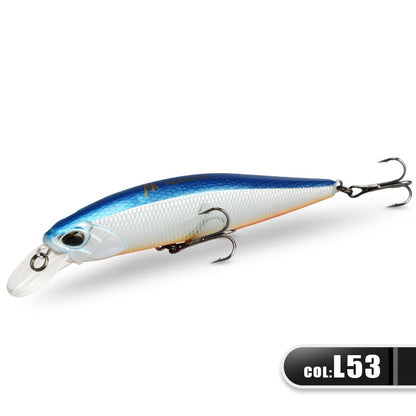 MEREDITH JERK MINNOW 100F 14g Flutuante Wobbler Isca de Pesca 24 Cores Isca Minnow Isca Dura Qualidade Profissional Profundidade0.8-1.0m