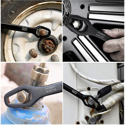 Chave Torx Universal para Carro 8-22mm Chave Autoajustável de Aperto Automático Chave Torx de Duas Pontas Chave Torx Ferramentas Manuais Novo