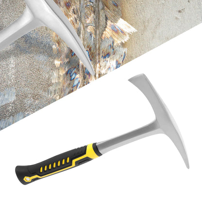 Martelo Picador de Solda de Aço Carbono de Alto Teor com Cabeça de 14oz e Cabo Ergonômico Antiderrapante para Retificação de Rebarbas