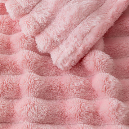 1pc soft and skin friendly warm blanket, suitable for bedrooms, sofa covers, camping and travel, multifunctional blanket