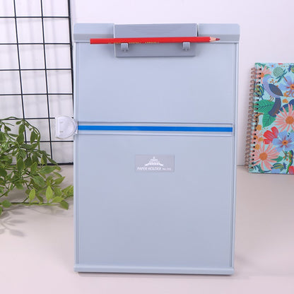 A4 Reading Holder Desktop Document Holder With Adjustable Clip Document Reading Stand For Office School Home