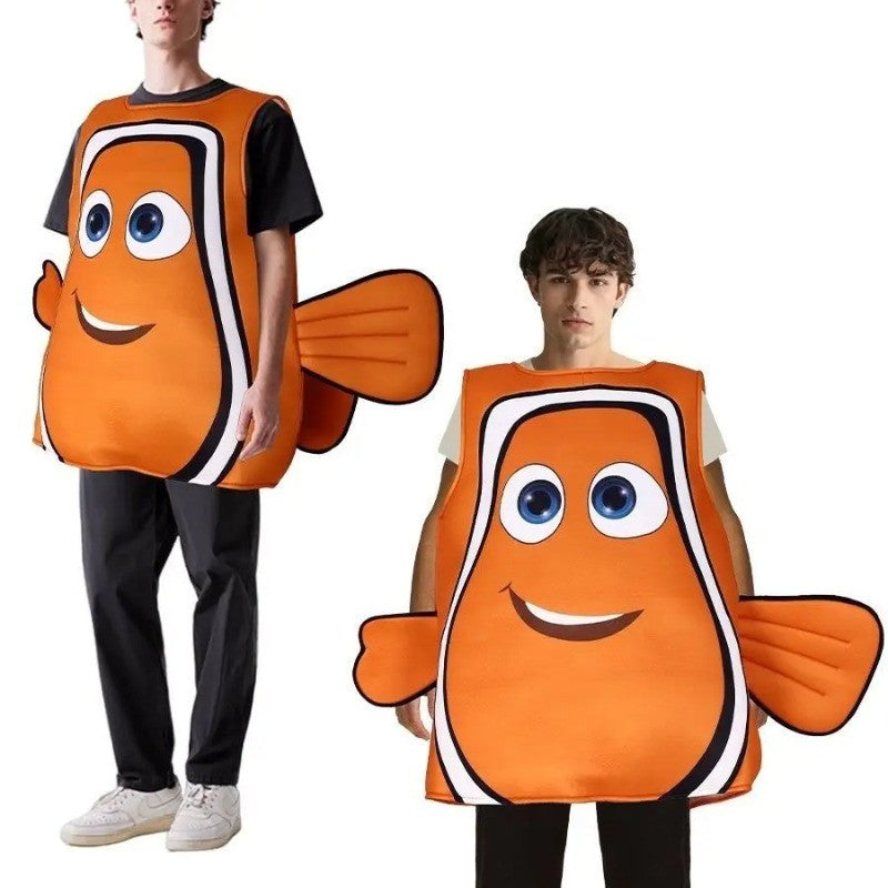 Anime Find Nemo Dory Cosplay Costume Underwater Animal Clownfish Carnival Theme Party Role Playing Outfits for Adult Women Men