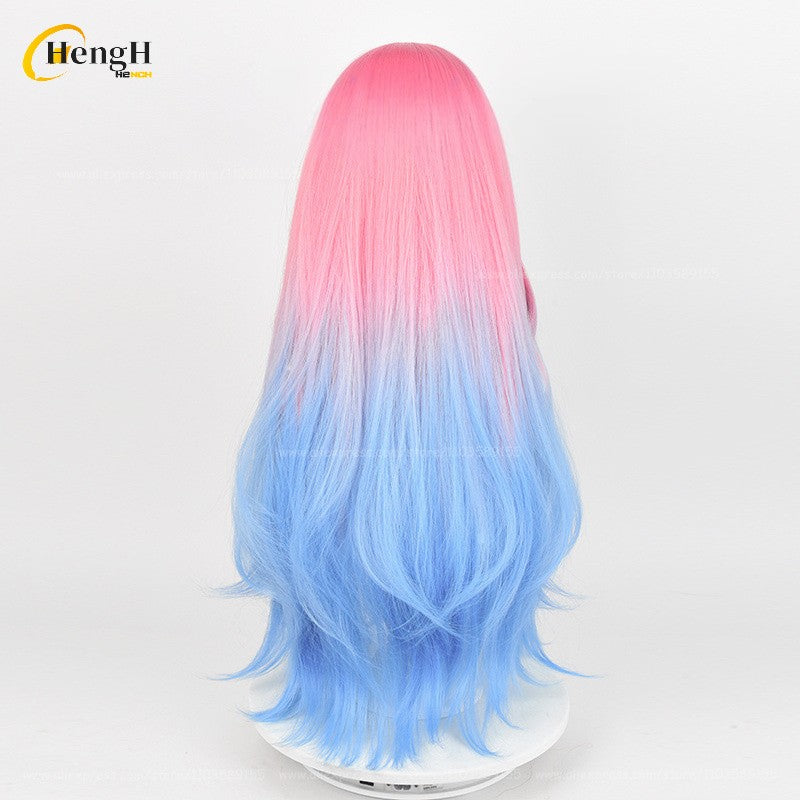Em estoque Anime Till Ivan Luka Sua Mizi Perucas Sintéticas de Anime para Cosplay Cabelo Resistente ao Calor Perucas de Festa de Halloween + Touca de Peruca Grátis