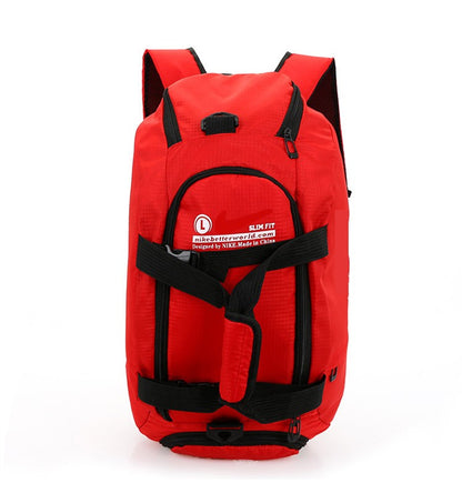 Nylon Travel Bag For Girl Teenagers Waterproof Backpack Sport Gym Handbag Portable Lady Women Fitness Shoe Shoulder Bags Mochila