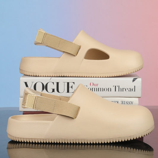 2025 New Casual EVA Sandal Men'S Non-Slip Flip-Flop Mule Design Comfortable Breathable Slip-On Lazy Shoes Adults Home Slippers