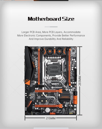 Placa-mãe HUANANZHI X99 BD4 LGA 2011-3 XEON X99 suporta Intel E5 2640 2666 2670 2696 2678 V3 V4 DDR4 RECC NON-ECC NVME NGFF