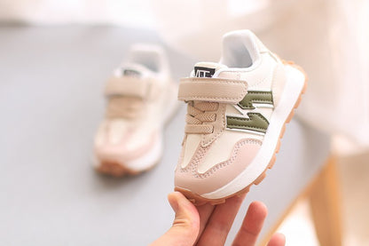 Children's Sports Shoes Spring Autumn New Boy Forrest Gump Shoes Girl Casual Shoes Kid Male Baby Lightweight Breathable Sneakers