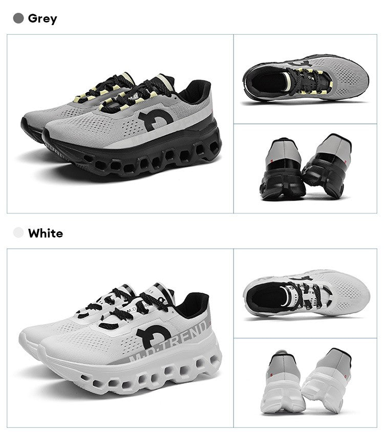Tênis Masculino com Amortecimento para Corrida Tênis Esportivo Leve Casual Masculino Antiderrapante Tênis Esportivo para Viagens ao Ar Livre Caminhada