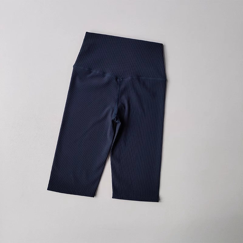 Women Shorts Sports For Women New Cycling Ribbed Jogging Fitness High Waist Push Up Gym Shorts Leggings  Yoga Shorts Short Pants