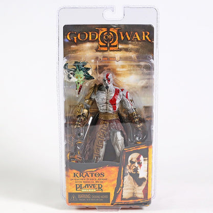NECA God of War 2018 Kratos & Atreus Ultimate PVC Action Figure Modelo Colecionável Brinquedo 2-pack