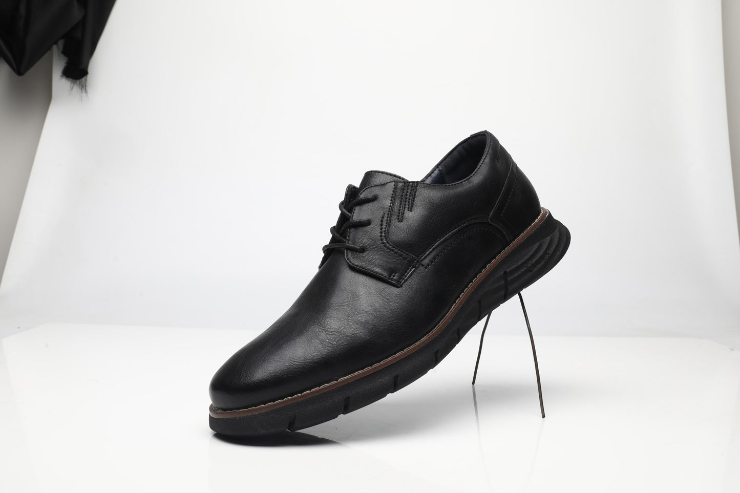 BHKH Male Sneakers Autumn/Winter traf Leather Men Casual Shoes Business Work Office Lace-up Dress shoes For Men Size47