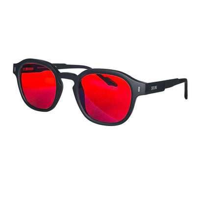 SHINU sleep better red lenses blue light filter glasses for men orange eyepieces gaming glasses Sleep aid glasses man customized