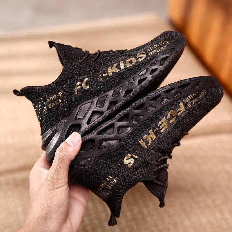 Children's School Student Running Sneakers Breathable Lightweight Soft Non-slip Leisure Comfortable Walking Shoes Boys Girls