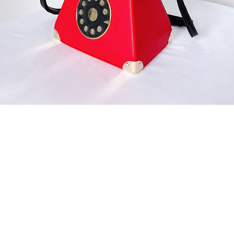 Handle Telephone Shaped Women Evening Handbags Designer Party Clutch Purse Chic Shoulder Bags Female Leather Crossbody Bag Totes