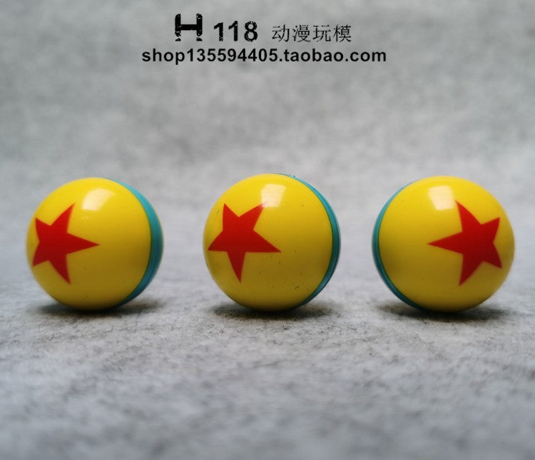 2.5cm Toy Story Mini Bola Elástica de Pu Desenho Animado Pixar Bola para Bater Infantil Brinquedo Bola do Andy Presente Surpresa de Aniversário