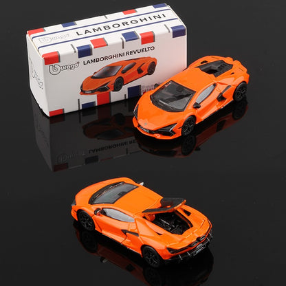 Bburago 1:64 Ferrari Daytona SP3 812 Competizione Carro Modelo Liga Miniatura Veículos Fundidos Brinquedo Coleção de Presente