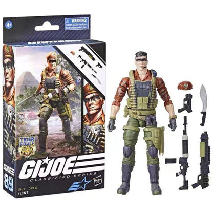 Boneco Colecionável Original Hasbro GI Joe Classified Series 89 Tiger Force Flint