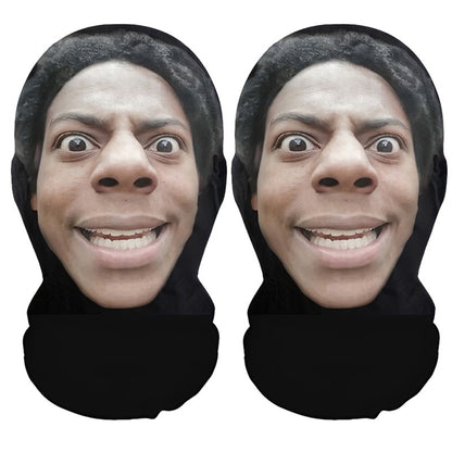 Funny Internet Celebrity Face Mask for Role Play Masquerade Costumes Dress Up Balaclava Sun UV Protection Mask Party Supplies