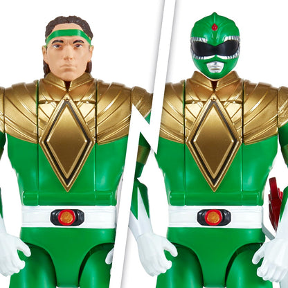 Anime Mighty Morphin Power Rangers Boneco de Ação Red Ranger Modelo Green Ranger Brinquedo Boneca Coleção Enfeites Presentes para Crianças