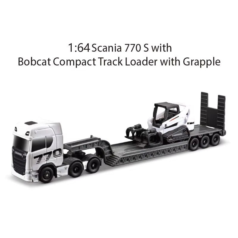 Maisto 1:64 Scania 770S Volvo FH16 Transporte Pesado Liga Modelo Veículo de Engenharia Coleção Presente para Meninos Colecionadores Brinquedo