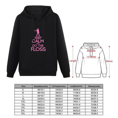 FLOSS DANCE | Keep Calm And Do The Floss Gift Hoodie men clothing men's clothes korean clothes autumn jacket men tracksuits