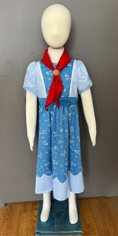 Holly Wheeler Cosplay Costume Story Season 5 Dress Scarf Hooded Cloak Costume Fantasia Stage Performance Outfits Halloween Party