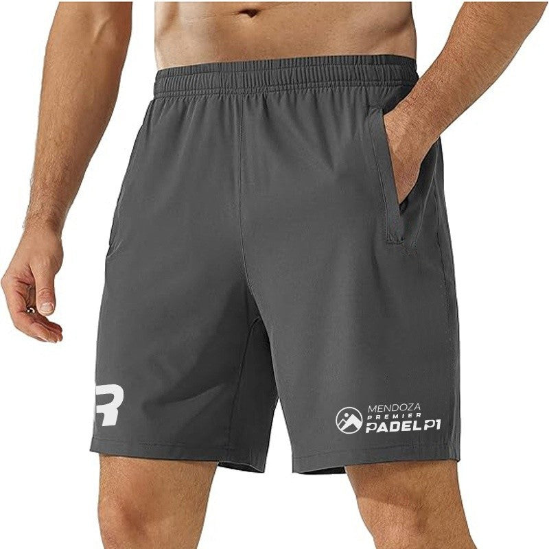 Boutique Summer Men's Running Shorts Fitness Men's Drawstring Tennis Shorts Badminton Basketball Professional Training Shorts