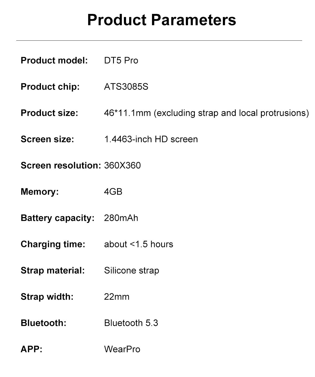 GT5 Pro Smart Watch Global Version 32GB Memory GPS navigation NFC Music Video play Call Titanium alloy Waterproof Smartwatch 5