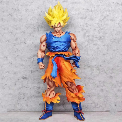 50CM Dragon Ball Breaking Circle Broly Figure Estátua JT Irmão Super Saiyajin GK Modelo de Estátua Ornamento Presente para Menino