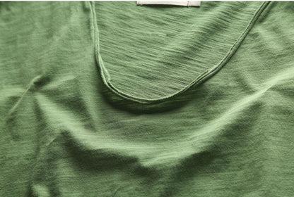 Zecmos Brand Men T-Shirt Plain Hip Hop Fashion Casual V Neck T Shirt Best Seller for Men Short Sleeve Man Top Tees
