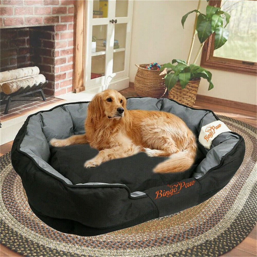 Cama para cachorro tipo sofá ortopédico impermeável XXL XL L, tapete para pets, canil, cesto lavável para cachorros, almofada removível para cães de porte pequeno, médio e grande