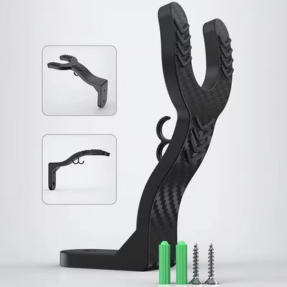Gancho de Parede para Capacete de Moto, Suporte de Armazenamento Multifuncional, Instalação na Parede, Acessórios de Moto, 1/2/3 Peças