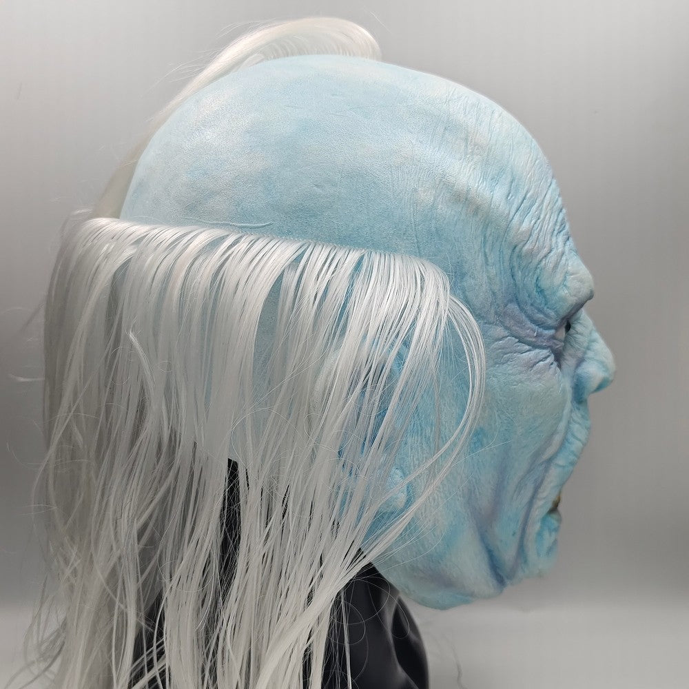Scary Horror Monster Ghost Face Mask For Halloween Costume Party Cosplay Head Cover Haunted House Mischief Prop