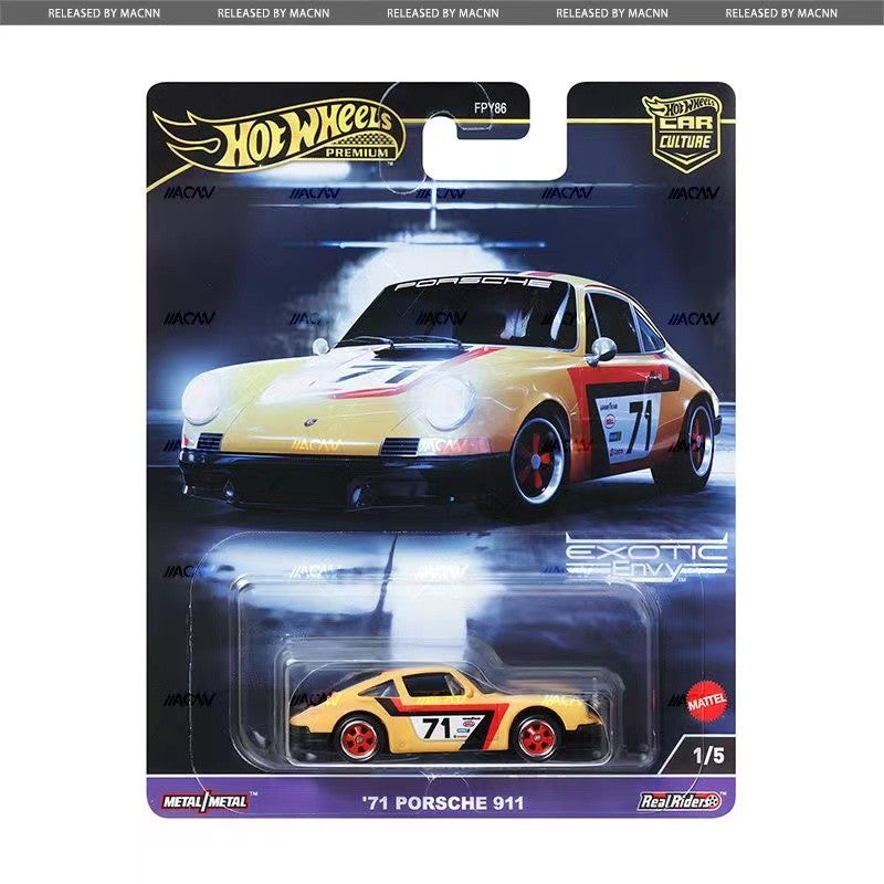 2026 Novo Mattel Hot Wheels Car Culture Fpy86 Timeless Classic Ferrari F50 Porsche Carrera Gt Nissan R34 Lfa Carrinho de Brinquedo Die-Cast Presente de Fim de Ano Modelo de Carro Colecionável Autêntico