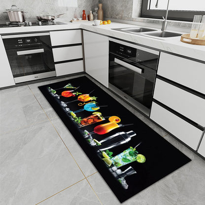Kitchen Rug Durable Home Entrance Doormat High-end Kitchen Mats for Floor Waterproof House Hold Washable Non-slip Large Carpet