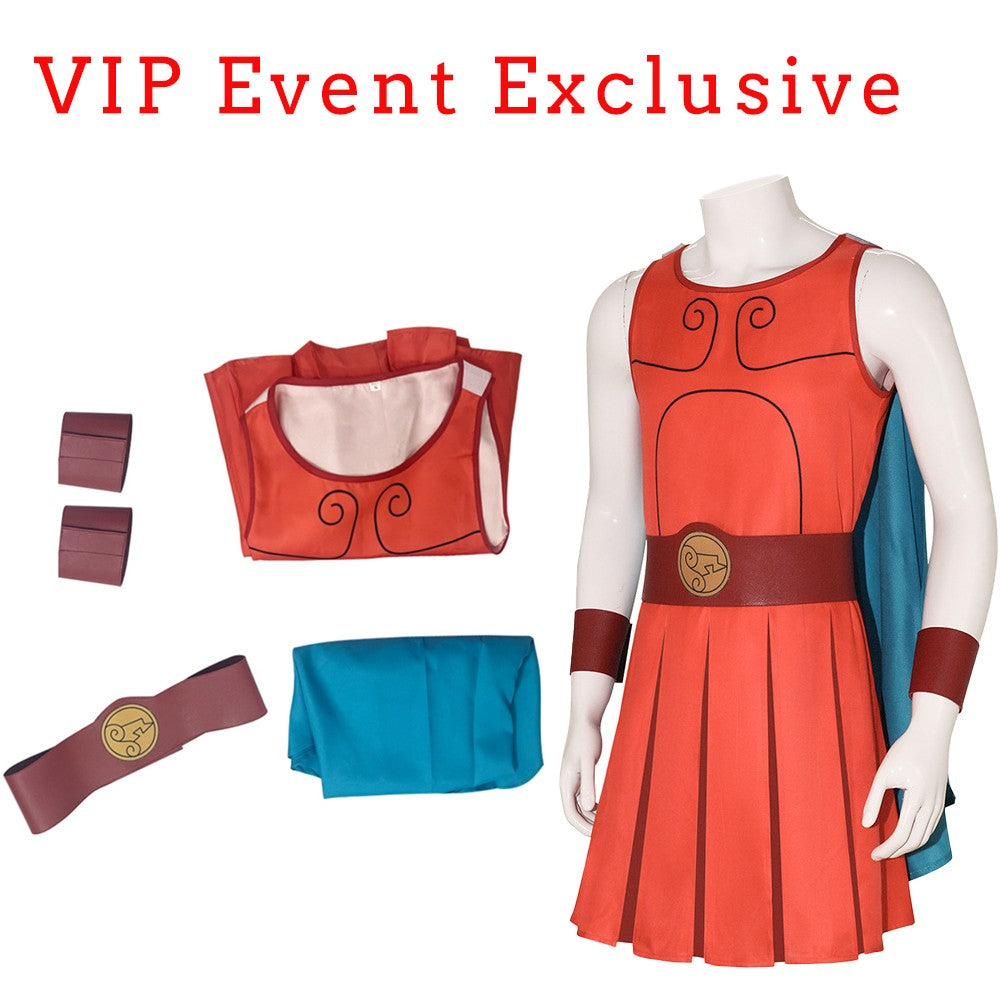 Anime Hercules Cosplay Costume Strongman Jumpsuit Cape Cloak For Men Women Suits Superhero Bodysuit Zentai Halloween Party