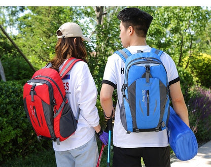 Mochila de Viagem Grande Capacidade Moda Masculina Escalada Esportiva Clássica para Viagem