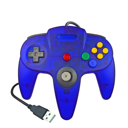 USB Wired Gamepad N64 Joystick Gamepad Controller for Mac Computer PC Handle USB Gamepad