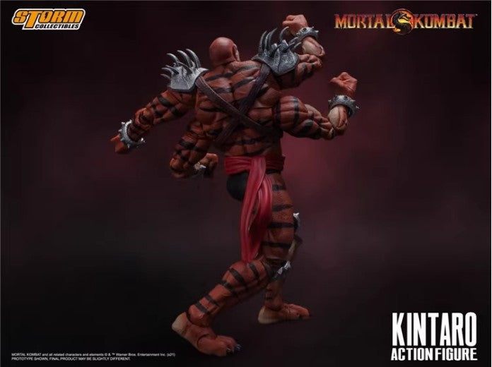 Storm Collectibles 1/12 Mortal Kombat Kintaro Action Figure Versão Regular e Sangrenta - DCMK07 Modelo Clássico Brinquedos de Anime