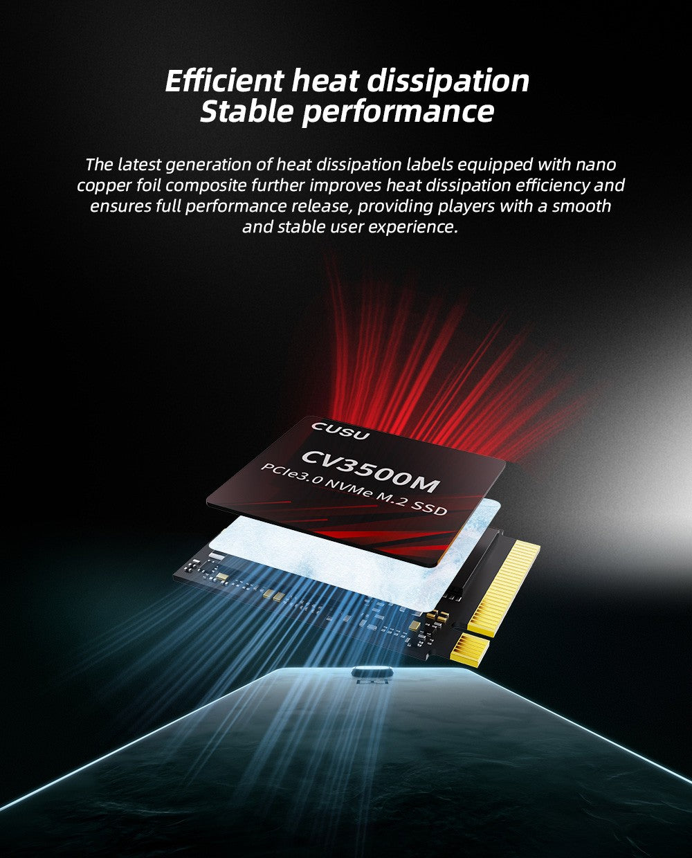 CUSU SSD 2230 512 GB 1 TB NVMe M2 SSD Disco Rígido Pcie3.0 Unidade de Estado Sólido Interna para Steam Deck Microsoft Surface Pro7/8/9