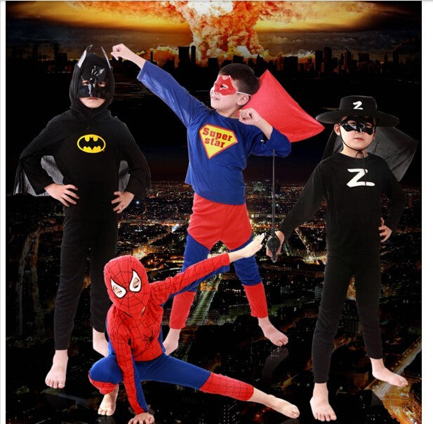 Anime Cosplay Red Costume Carnevale Kids Black Disfraces Carnaval Karneval Costume Boys for Halloween Clothe
