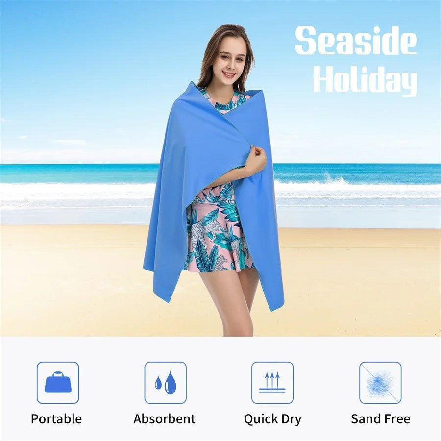 Quick-Drying Sports Towel 40x80/80x160CM Blue Grey Green Orange Swimming Gym Fitness Camping Running Beach Washcloth Towels