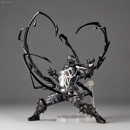 2024 Agent Venom Action Figure CT Version Kaiyodo Anime Figurine Marvel PVC Movable Collection Eugene Thompson Ko Model Toy Gfit