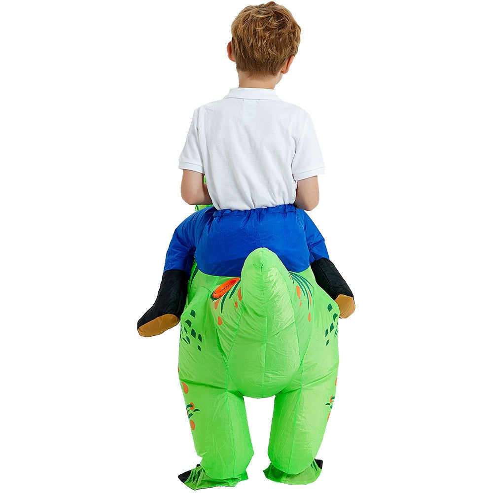 Children/Adults Dinosaur Inflatable Clothing Anime Riding Role Playing Clothing Kindergarten Performance Party Festival Props