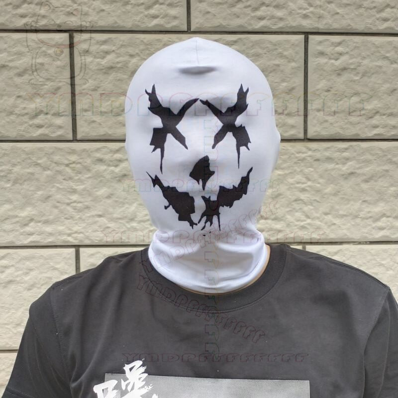 Anime hot selling Watchman Rorschach headgear mask cosplay headgear digital printed headgear Halloween carnival gift new
