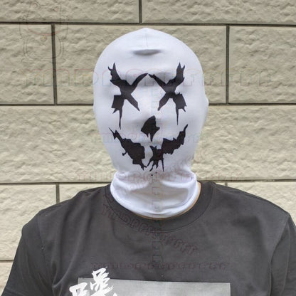 Anime hot selling Watchman Rorschach headgear mask cosplay headgear digital printed headgear Halloween carnival gift new