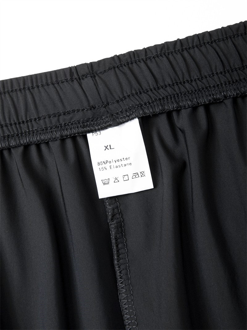 Men's Athletic Stretchy Quick Dry Pants with Zipper Pockets Lightweight Sweatpants for Outdoor Hiking Fishing Running Workout